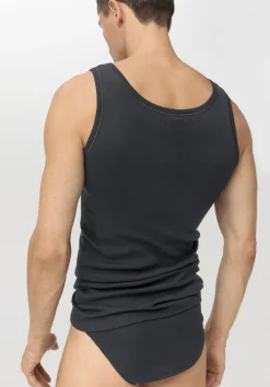 hessnatur Athletic Shirt im 2er-Pack PURE NATURE aus reiner Bio-Baumwolle von schwarz Sale