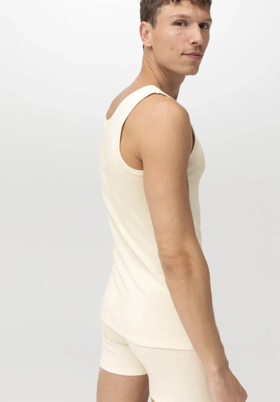 hessnatur Athletic Shirt im 2er-Pack PURE E aus reiner Bio-Baumwolle von natur Online