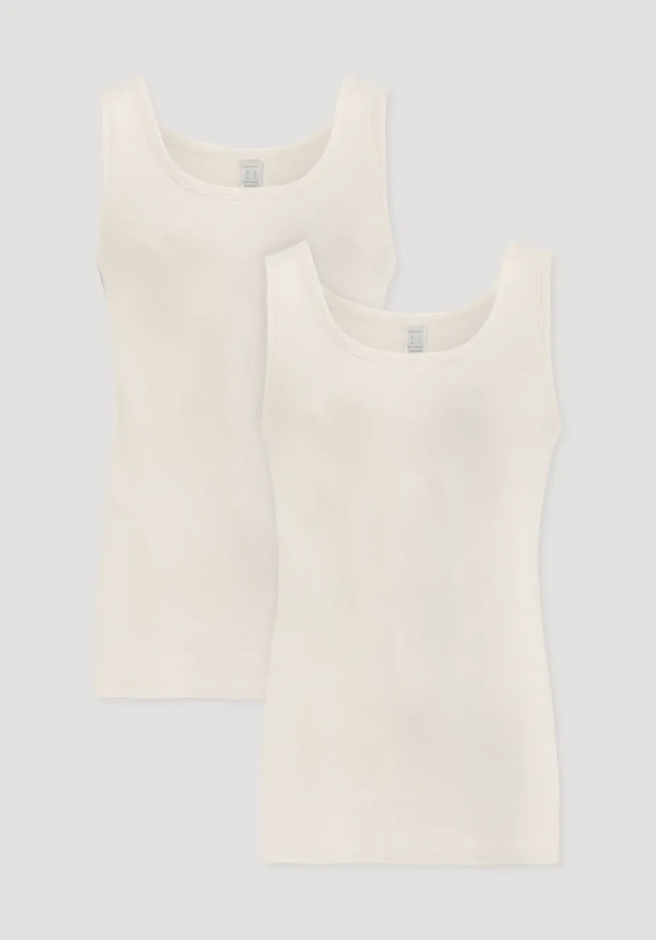 hessnatur Athletic Shirt im 2er-Pack PURE E aus reiner Bio-Baumwolle von natur Online