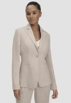 hessnatur Blazer Regular aus reinem Leinen von düne Sale