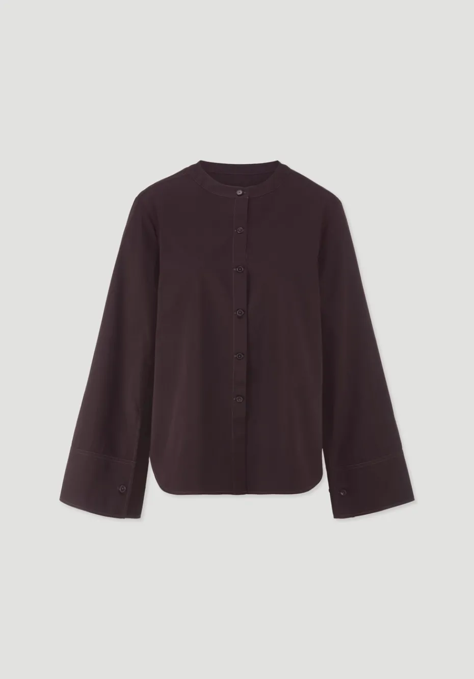 hessnatur Bluse Relaxed aus reiner Bio-Baumwolle von schwarzbeere Discount
