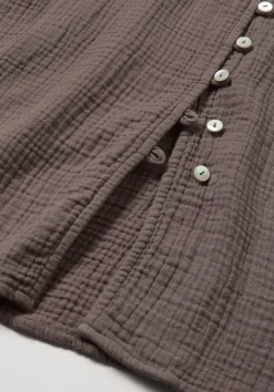 hessnatur Bluse Relaxed aus reiner Bio-Baumwolle von mocca Outlet