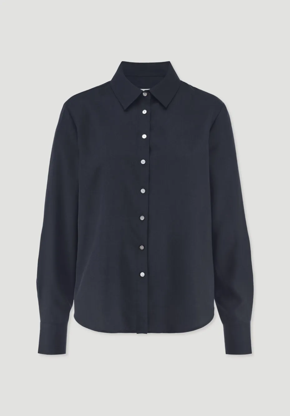 hessnatur Bluse Relaxed aus TENCEL™ Lyocell von marine Online