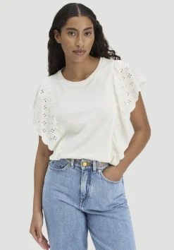 hessnatur Bohemian T-Shirt Regular aus reiner Bio-Baumwolle von naturweiss Clearance