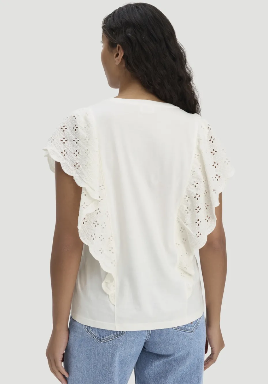 hessnatur Bohemian T-Shirt Regular aus reiner Bio-Baumwolle von naturweiss Clearance