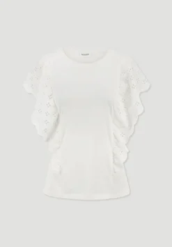 hessnatur Bohemian T-Shirt Regular aus reiner Bio-Baumwolle von naturweiss Clearance