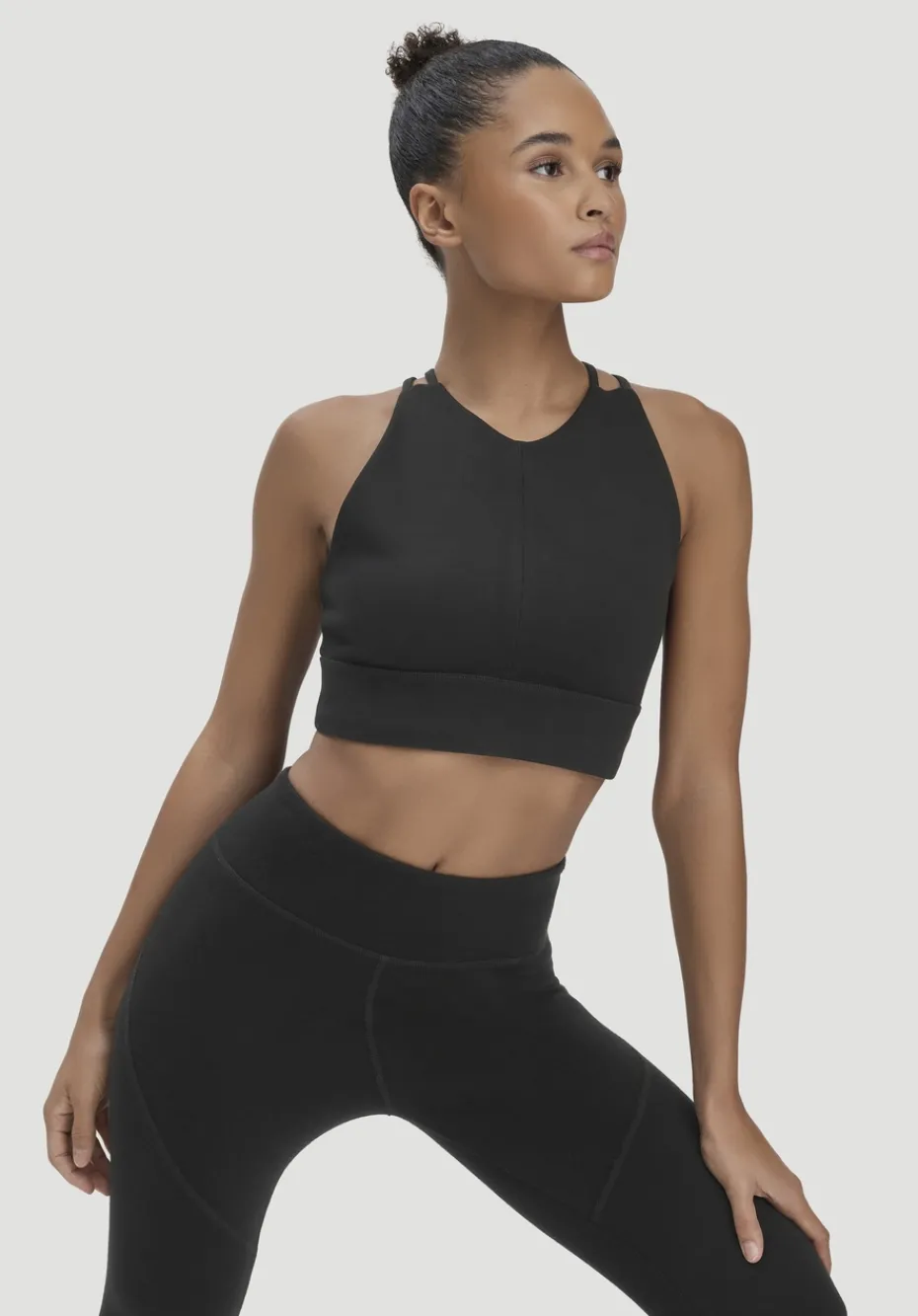 hessnatur Bustier ACTIVE COMFORT aus Bio-Baumwolle von schwarz