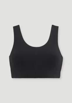hessnatur Bustier ACTIVE LIGHT aus Bio-Baumwolle von schwarz Outlet