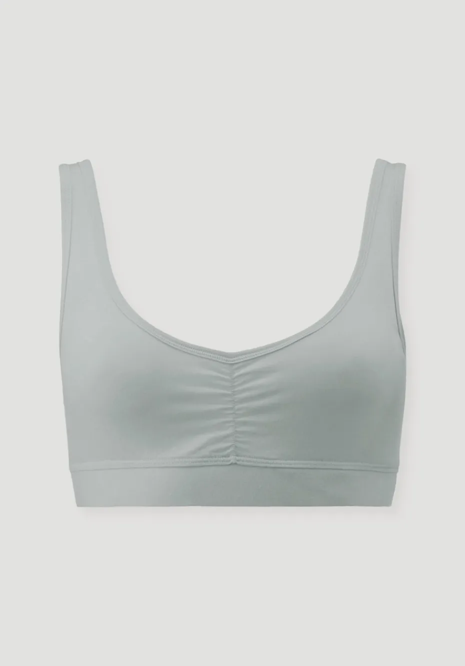hessnatur Bustier aus Bio-Baumwolle und TENCEL™ Modal von salbei New
