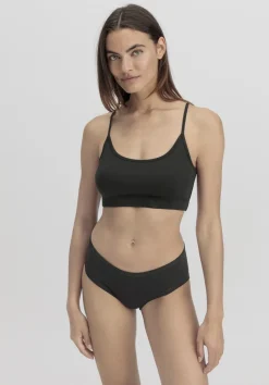 hessnatur Bustier im 2er-Pack PURE COTTON aus reiner Bio-Baumwolle von schwarz Sale