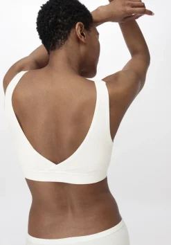 hessnatur Bustier PURE BALANCE aus Bio-Baumwolle und TENCEL™ Modal von naturweiss Sale