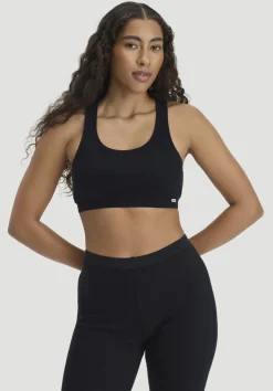 hessnatur Bustier Racerback SOFT RIB aus Bio-Baumwolle von schwarz Clearance