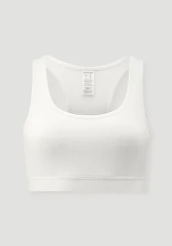 hessnatur Bustier Racerback SOFT RIB aus Bio-Baumwolle von naturweiss Discount