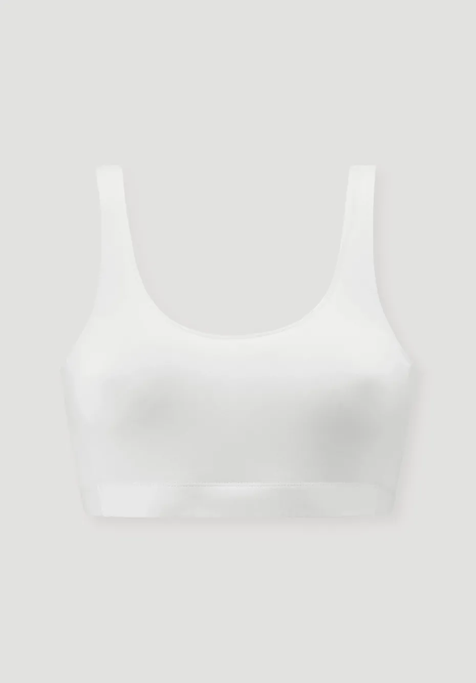 hessnatur Bustier Softbund COTTON FEEL aus Bio-Baumwolle von naturweiss Best