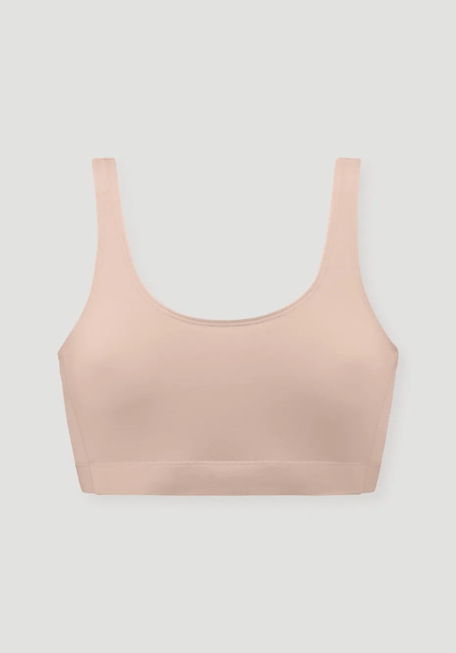 hessnatur Bustier Softbund COTTON FEEL aus Bio-Baumwolle von puder Hot