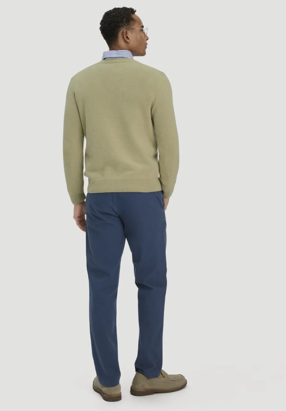 hessnatur Chino LENN Regular aus Bio-Baumwolle von nachtblau Online