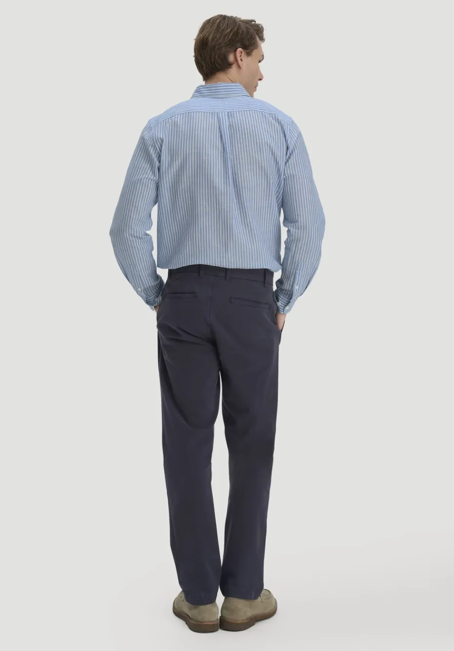hessnatur Chino LENN Regular aus Bio-Baumwolle von marine