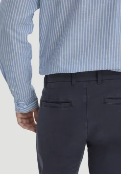 hessnatur Chino LENN Regular aus Bio-Baumwolle von marine