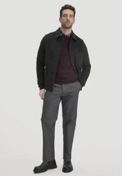 hessnatur Chino RON Relaxed aus Bio-Baumwolle von anthrazit Online