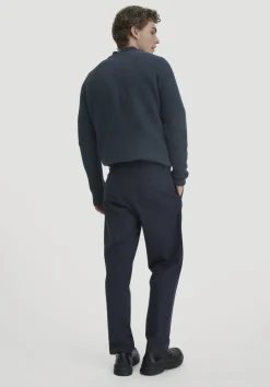 hessnatur Chino RON Relaxed aus Bio-Baumwolle von marine New