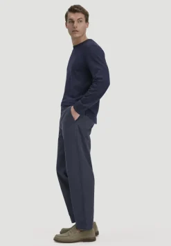 hessnatur Chino RONNEL Relaxed aus reiner Bio-Baumwolle von marine Discount