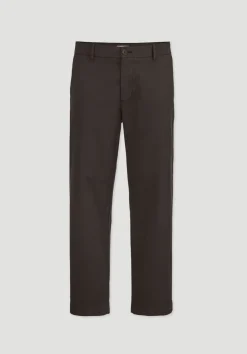 hessnatur Chino RONNEL Relaxed aus reiner Bio-Baumwolle von kakao braun