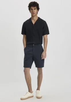 hessnatur Chino Shorts LENN Regular aus Bio-Baumwolle von marine Online