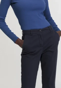 hessnatur Chino Straight Leg Regular aus Bio-Baumwolle von marine Best