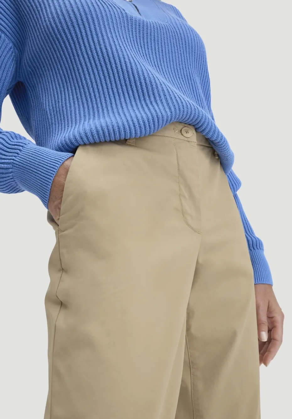 hessnatur Chino Straight Leg Regular aus Bio-Baumwolle von goldsand Clearance
