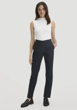 hessnatur Chino Straight Leg Regular aus Bio-Baumwolle von schwarz Best