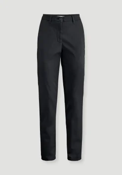 hessnatur Chino Straight Leg Regular aus Bio-Baumwolle von schwarz Best