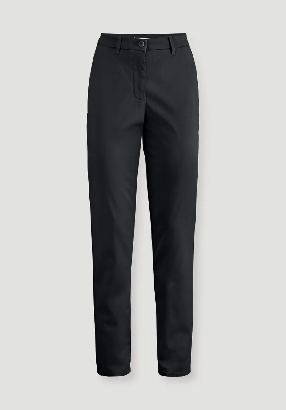 hessnatur Chino Straight Leg Regular aus Bio-Baumwolle von schwarz Best