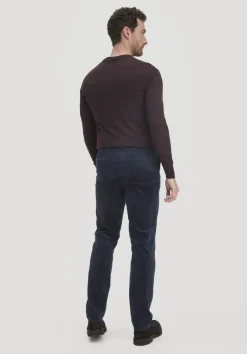 hessnatur Cordhose LENN Regular aus Bio-Baumwolle von marine Discount