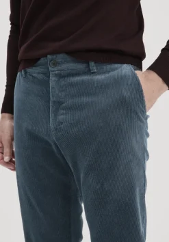 hessnatur Cordhose LENN Regular aus Bio-Baumwolle von dunkles petrol Best