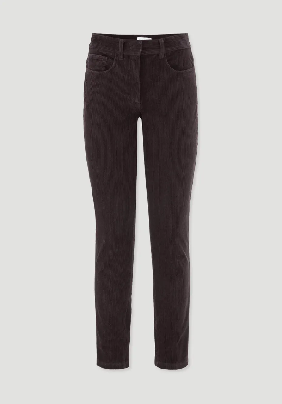 hessnatur Cordhose Slim Leg Regular aus Bio-Baumwolle von schwarzbeere Discount