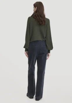 hessnatur Cordhose Wide Leg Relaxed aus Bio-Baumwolle von marine Online