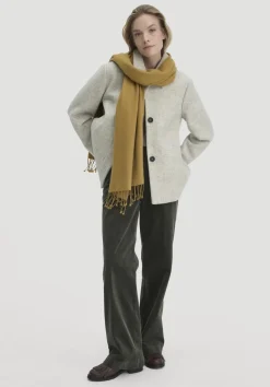 hessnatur Cordhose Wide Leg Relaxed aus Bio-Baumwolle von tannengrün Hot