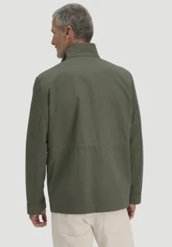 hessnatur Field Jacket Regular NATURE SHELL aus reiner Bio-Baumwolle von oliv Hot