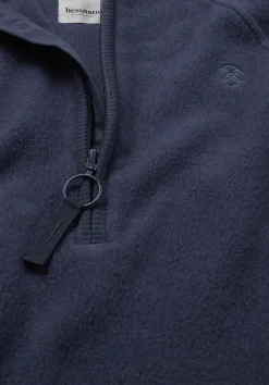 hessnatur Fleece Hoodie Relaxed ACTIVE LIGHT aus reiner Bio-Baumwolle von mitternachtsblau Best