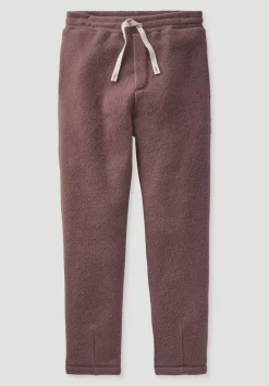 hessnatur Fleece Hose aus reiner Bio-Baumwolle von brombeersorbet Online
