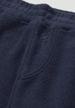 hessnatur Fleece Hose Relaxed ACTIVE LIGHT aus reiner Bio-Baumwolle von mitternachtsblau