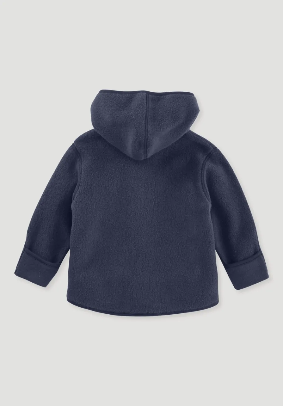 hessnatur Fleece Jacke aus reiner Bio-Baumwolle von dunkelblau Sale