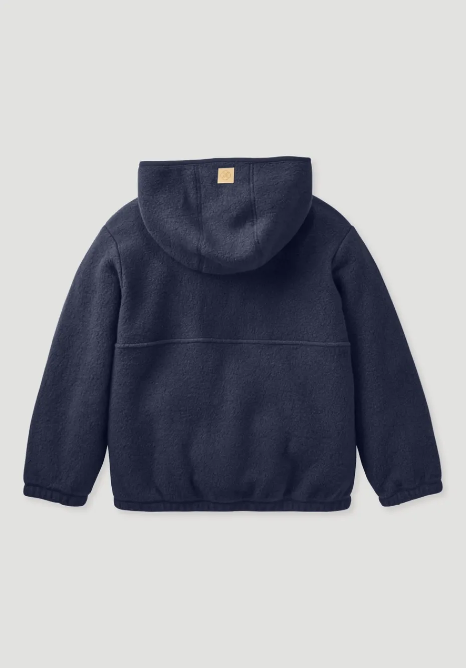 hessnatur Fleece Jacke aus reiner Bio-Baumwolle von dunkelblau Hot