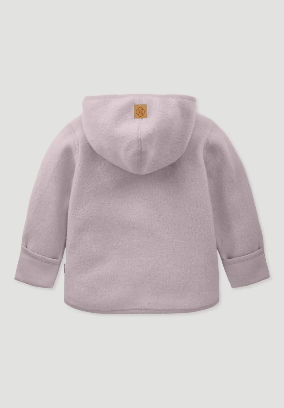 hessnatur Fleece Jacke aus reiner Bio-Baumwolle von mattrosa Outlet