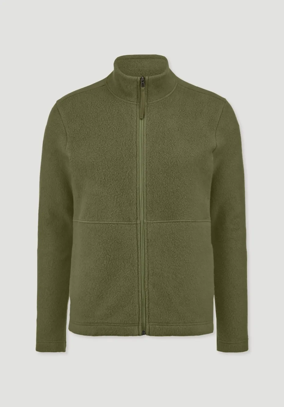 hessnatur Fleece Jacke Slim aus reiner Bio-Baumwolle von seetang Online