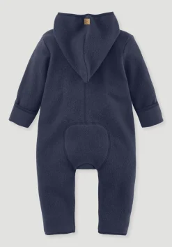 hessnatur Fleece Overall aus reiner Bio-Baumwolle von dunkelblau Best