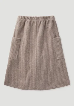 hessnatur Fleece Rock BETTER RECYCLING aus reiner Bio-Baumwolle von helles terrakotta Best