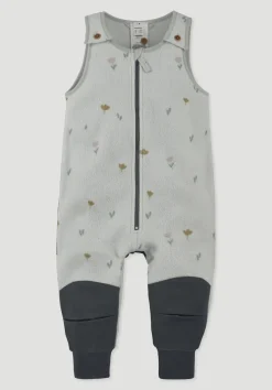 hessnatur Fleece Sommer Overall mit Softshell aus reiner Bio-Baumwolle von nebelgrau Online