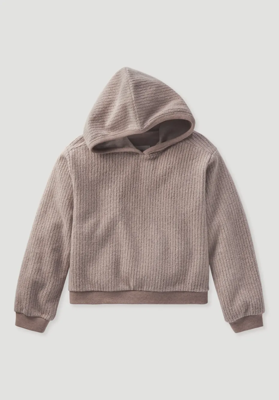 hessnatur Fleece Sweatshirt BETTER RECYCLING aus reiner Bio-Baumwolle von helles terrakotta Clearance
