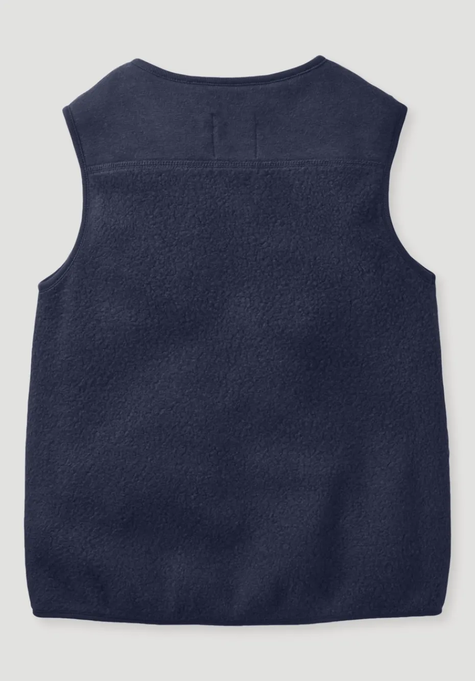 hessnatur Fleece Weste aus reiner Bio-Baumwolle von dunkelblau Best